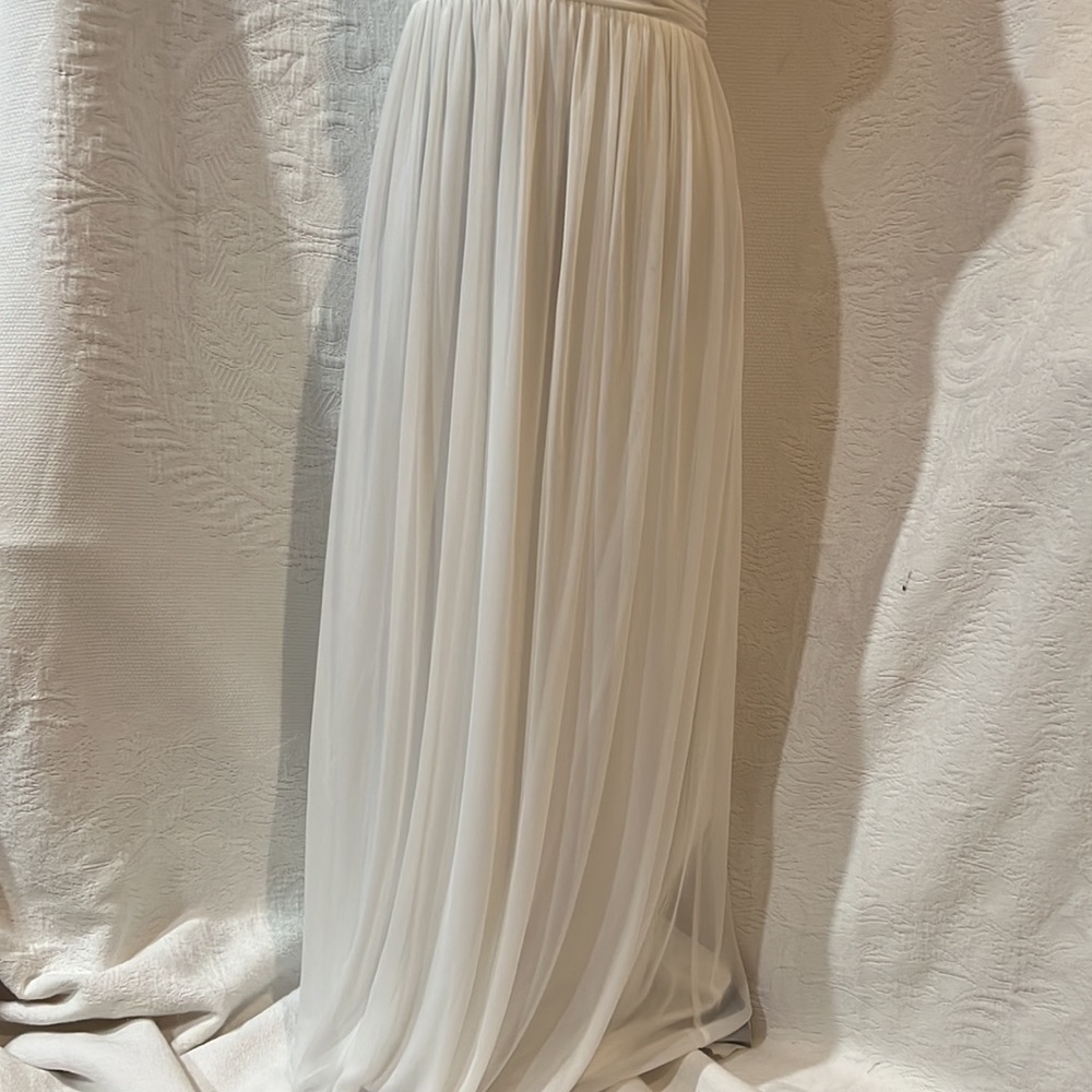 Db Studio David’s Bridal Floor Length One Shoulde… - image 4